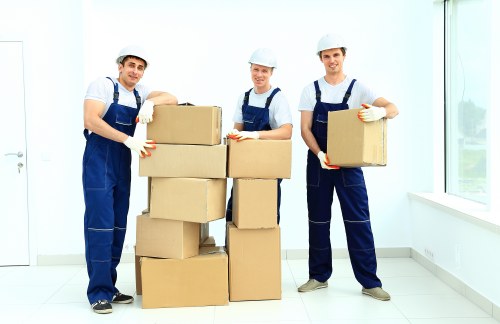 Watford moving truck assisting with a flat or apartment relocation