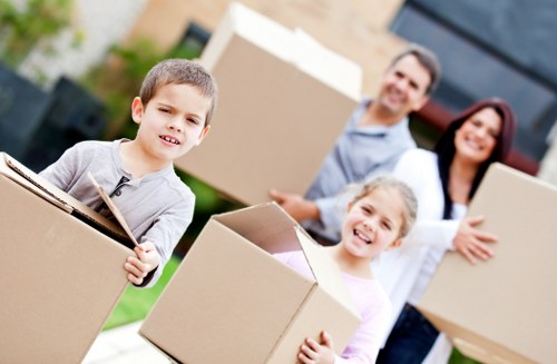 Large moving truck suitable for local relocations in Watford
