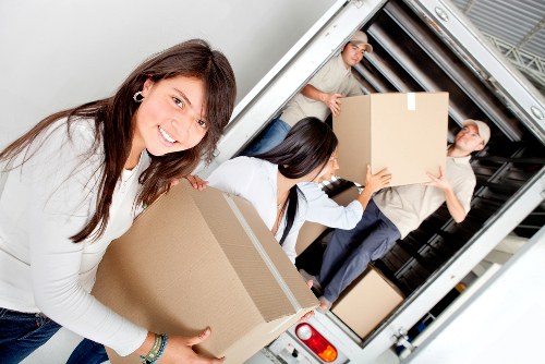 Local office movers managing loading access for a Watford workspace transfer