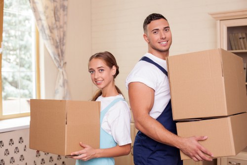 Business relocation transport with a removal van in Watford
